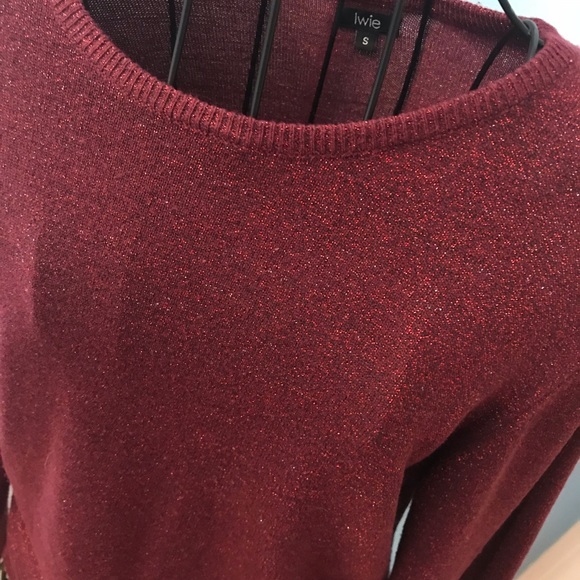 Sparkling Burgundy Wine Sweater - Picture 7 of 8